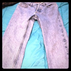 Vintage old navy button fly mom jeans